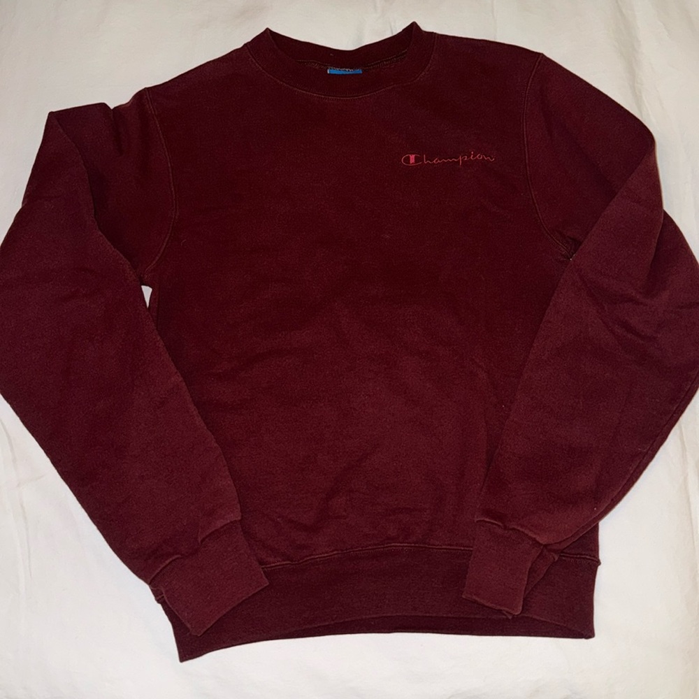 Champion Burgundy Crewneck